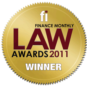 Finance Monthly Law Award 2011