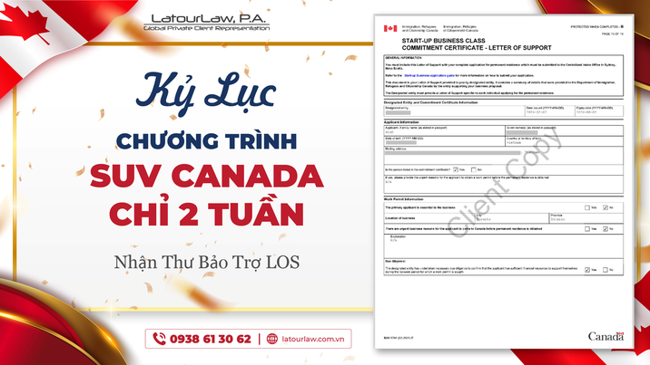 NHỮNG ĐIỀU CƠ BẢN VỀ THỊ THỰC KHỞI NGHIỆP SUV CANADA