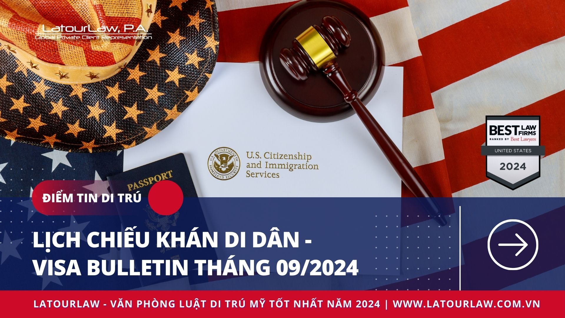 LỊCH CHIẾU KHÁN DI DÂN – VISA BULLETIN THÁNG 09/2024