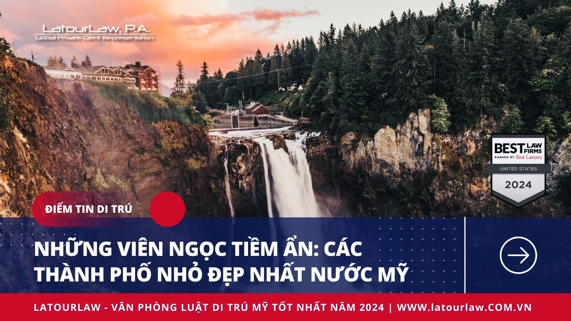 NHỮNG VIÊN NGỌC TIỀM ẨN: CÁC THÀNH PHỐ NHỎ ĐẸP NHẤT NƯỚC MỸ