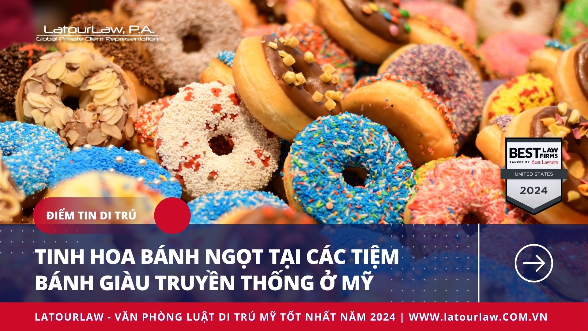 TINH HOA BÁNH NGỌT TẠI CÁC TIỆM BÁNH GIÀU TRUYỀN THỐNG Ở MỸ