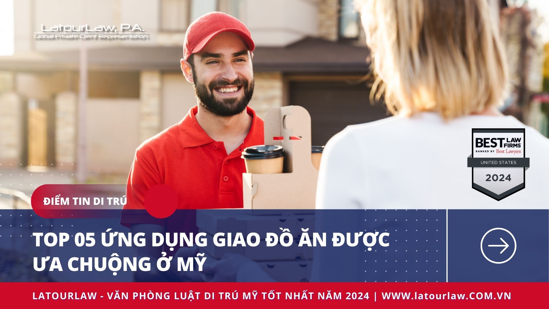 TOP 05 DỊCH VỤ GIAO ĐỒ ĂN ĐƯỢC ƯA CHUỘNG Ở MỸ