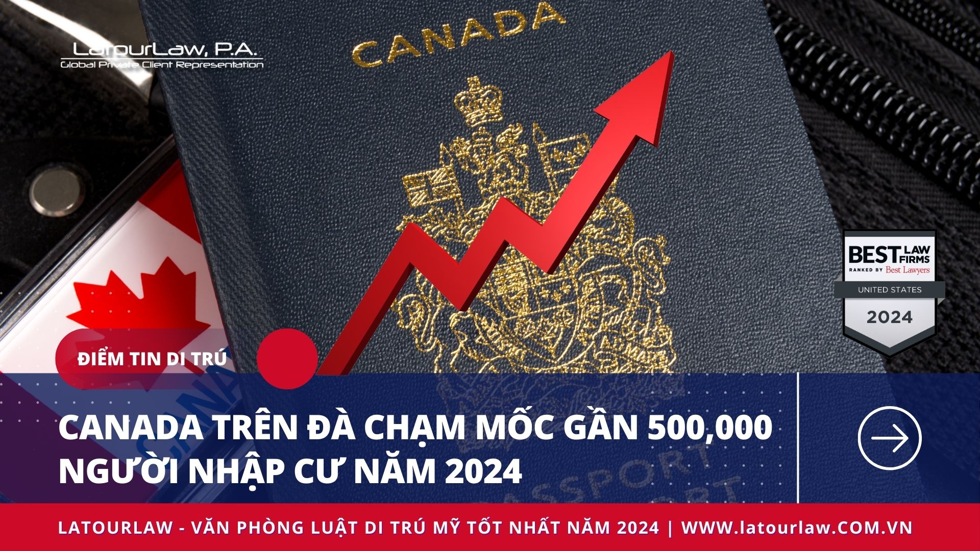 CANADA TRÊN ĐÀ CHẠM MỐC GẦN 500,000 NGƯỜI NHẬP CƯ NĂM 2024