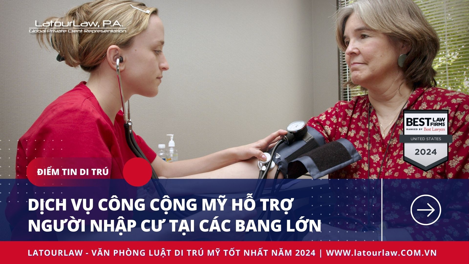 DỊCH VỤ CÔNG CỘNG MỸ HỖ TRỢ NGƯỜI NHẬP CƯ TẠI CÁC BANG LỚN