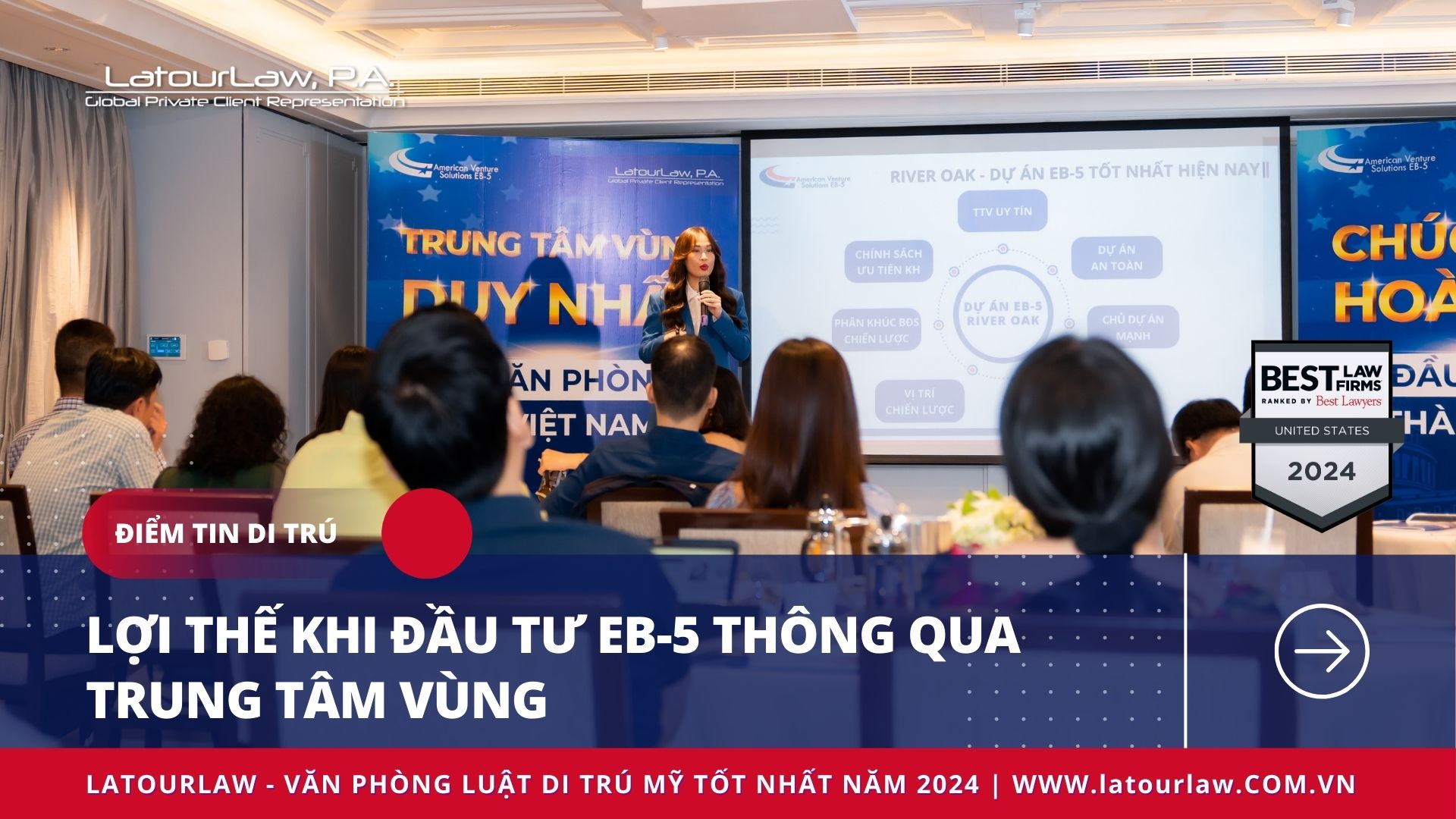 LỢI THẾ KHI ĐẦU TƯ EB-5 THÔNG QUA TRUNG TÂM VÙNG