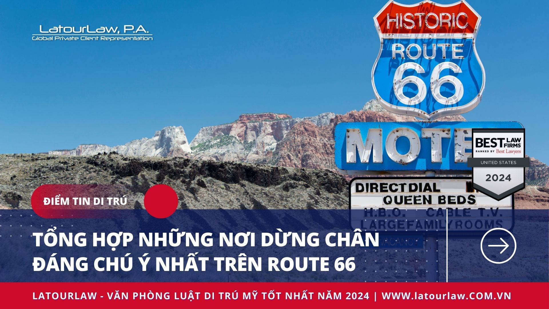 TỔNG HỢP NHỮNG NƠI DỪNG CHÂN ĐÁNG CHÚ NHẤT TRÊN ROUTE 66