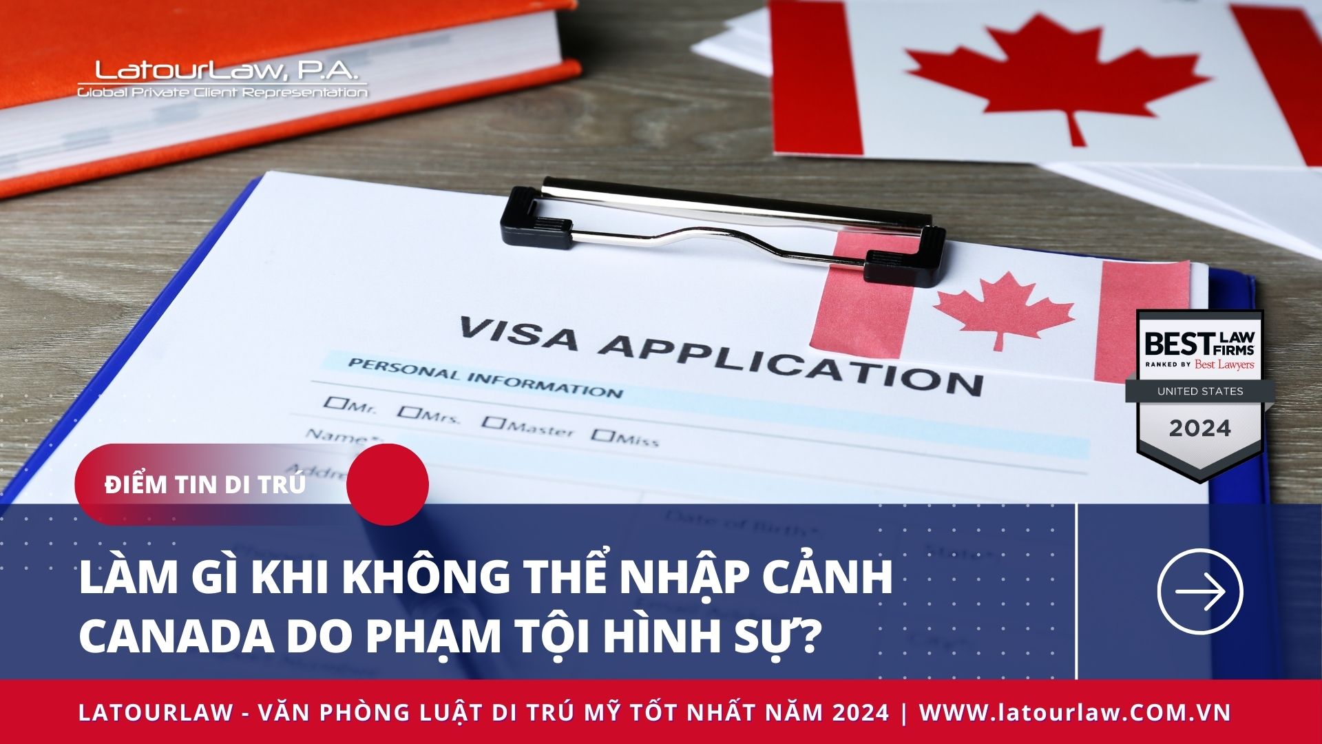 LÀM GÌ KHI KHÔNG THỂ NHẬP CẢNH CANADA DO PHẠM TỘI HÌNH SỰ?