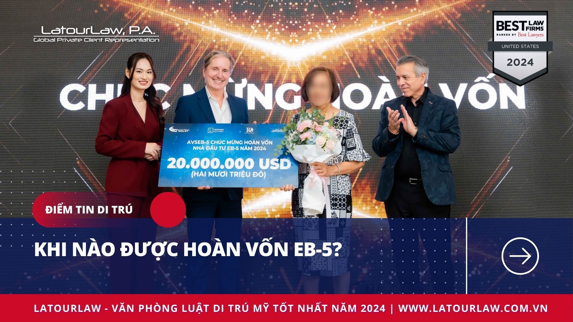 KHI NÀO ĐƯỢC HOÀN VỐN EB-5?