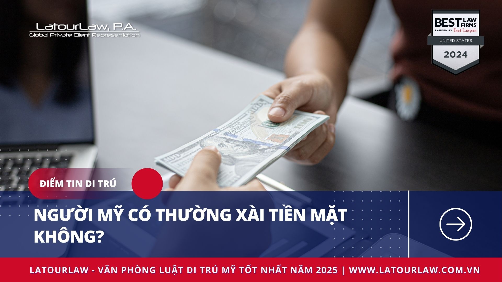 NGƯỜI MỸ CÓ THƯỜNG XÀI TIỀN MẶT KHÔNG?