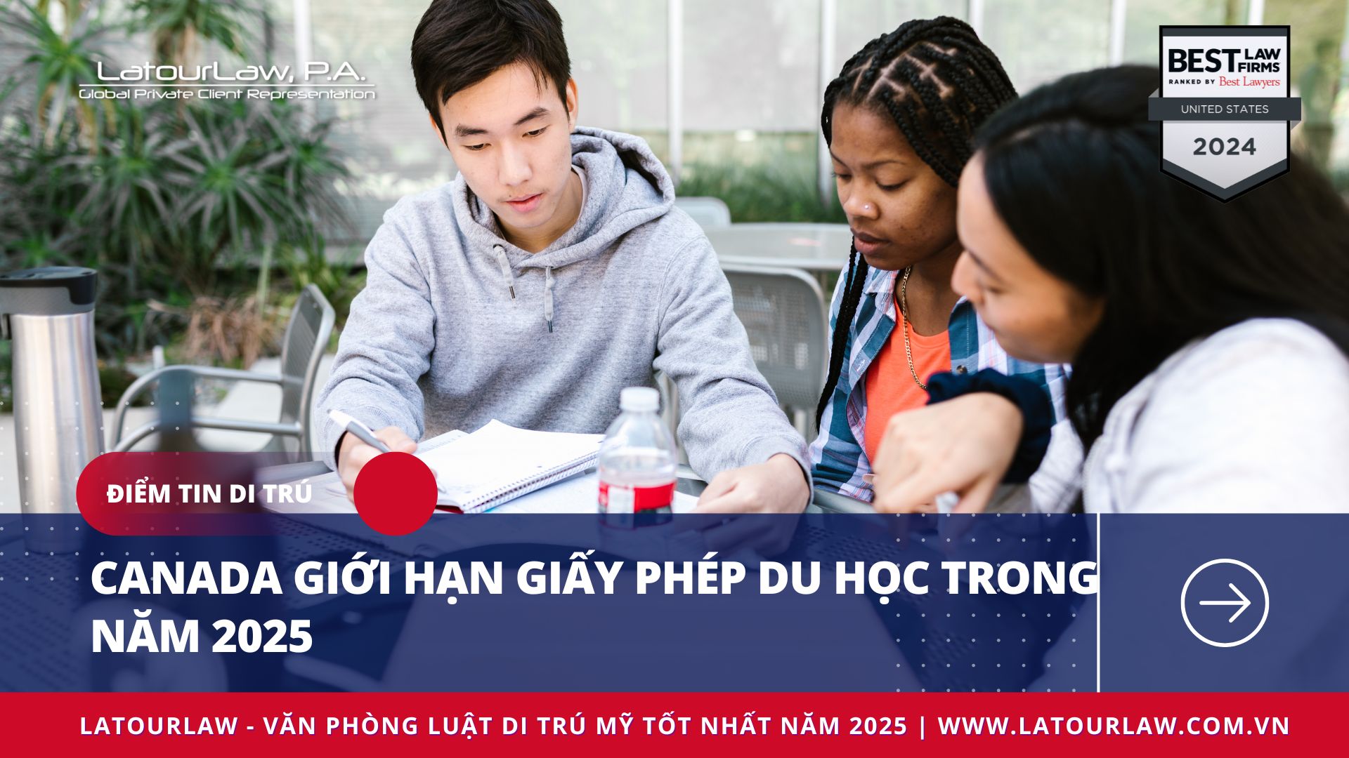 CANADA GIỚI HẠN GIẤY PHÉP DU HỌC TRONG NĂM 2025