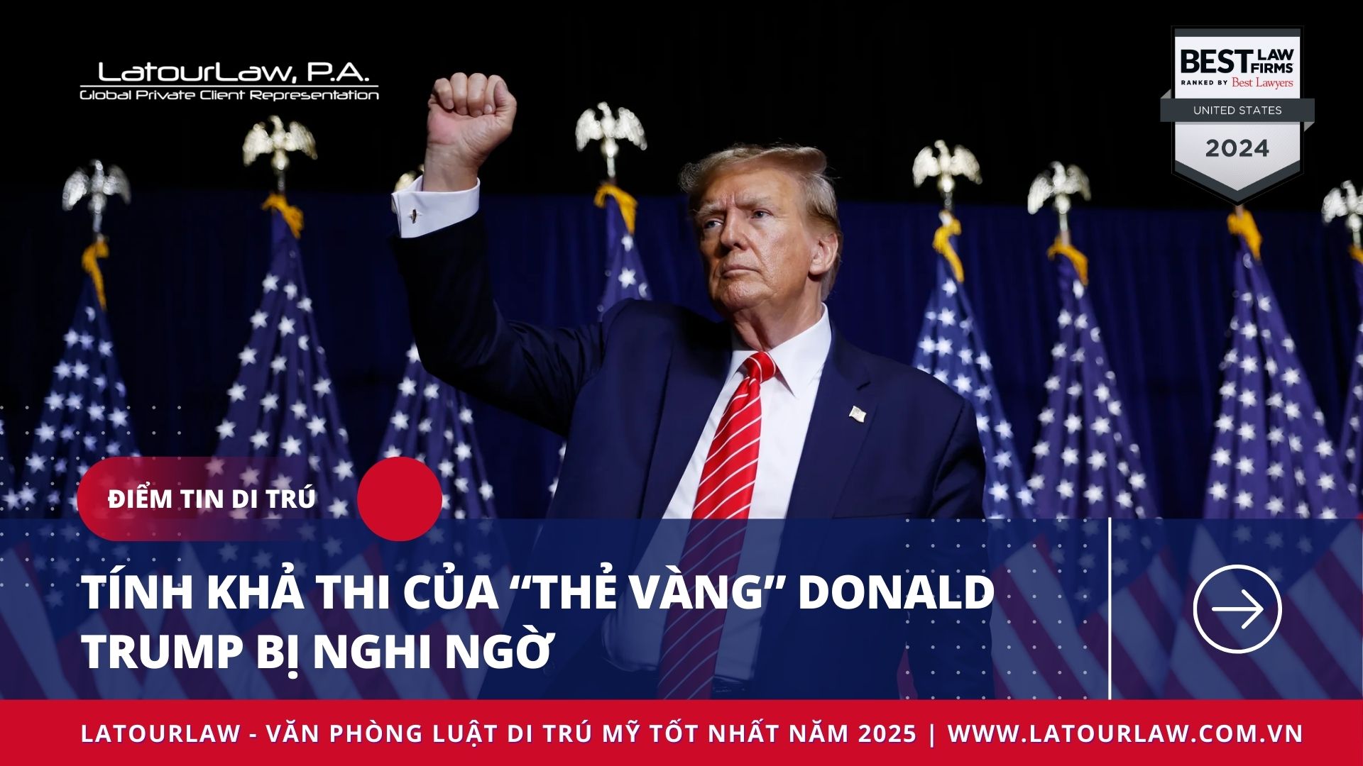 TÍNH KHẢ THI CỦA “THẺ VÀNG” DONALD TRUMP BỊ NGHI NGỜ