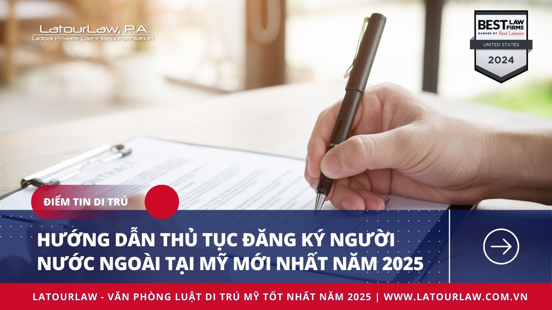 HƯỚNG DẪN THỦ TỤC ĐĂNG KÝ NGƯỜI NƯỚC NGOÀI TẠI MỸ MỚI NHẤT NĂM 2025