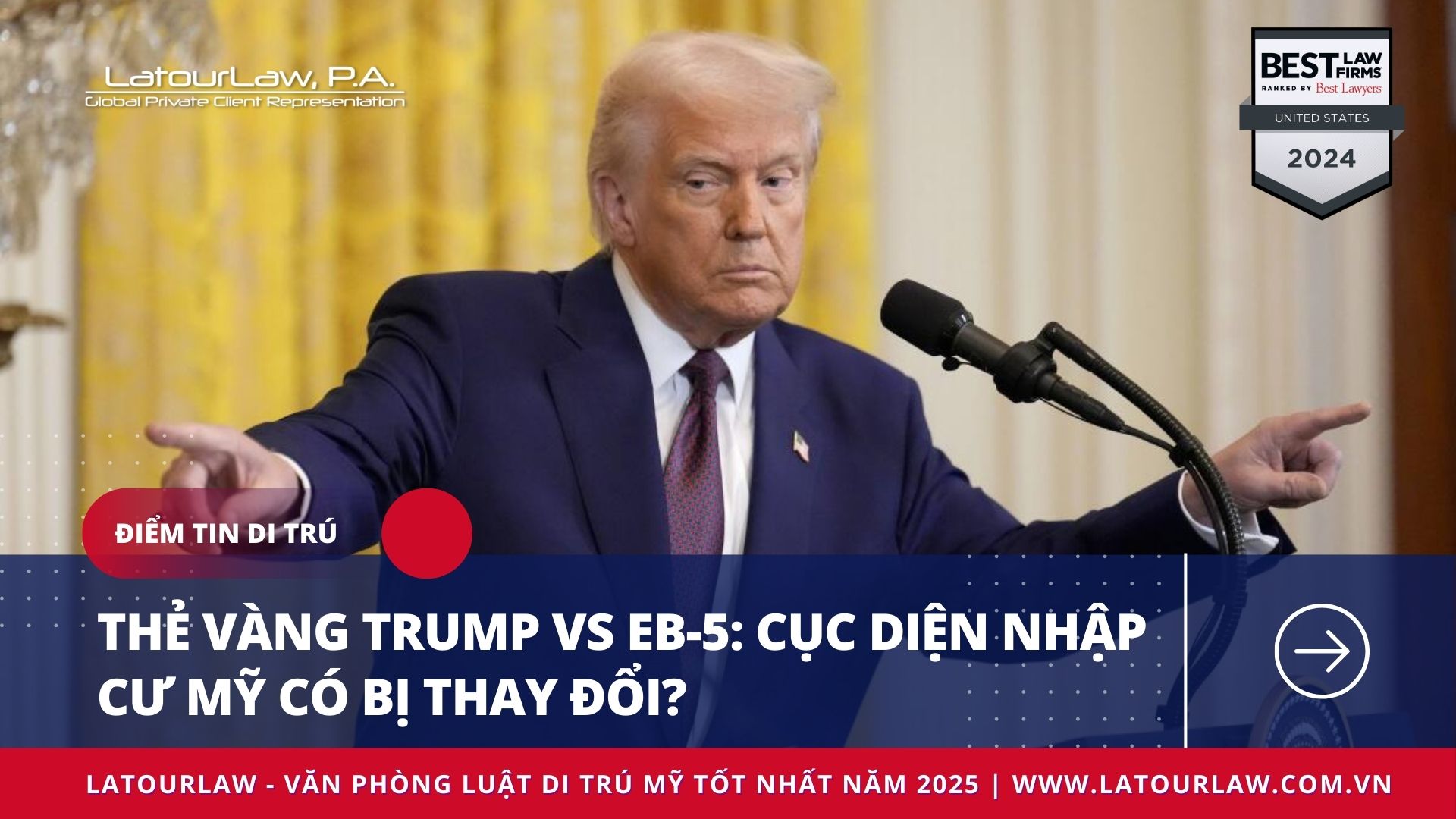 THẺ VÀNG TRUMP VS EB-5: CỤC DIỆN NHẬP CƯ MỸ CÓ BỊ THAY ĐỔI?